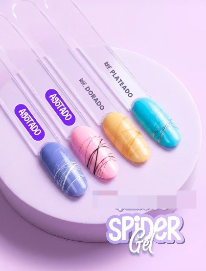 SPIDER GEL HOLA SEÑORITA BLANCO Y NEGRO HOLA SEÑORITA