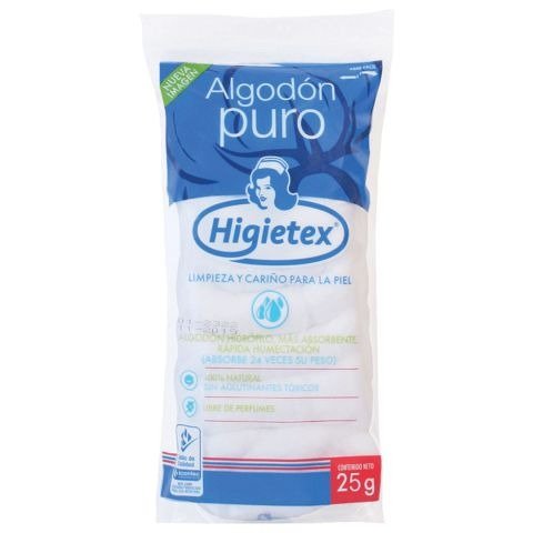 ALGODON HIGIETEX 25GR