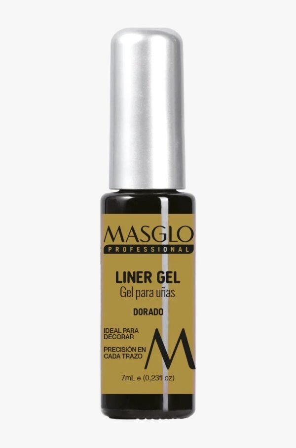LINER GEL DORADO 7ML MASGLO