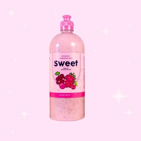 CREMA EXFOLIANTE CHICLE Y FRUTOS ROJOS 1LITRO MIRACLE