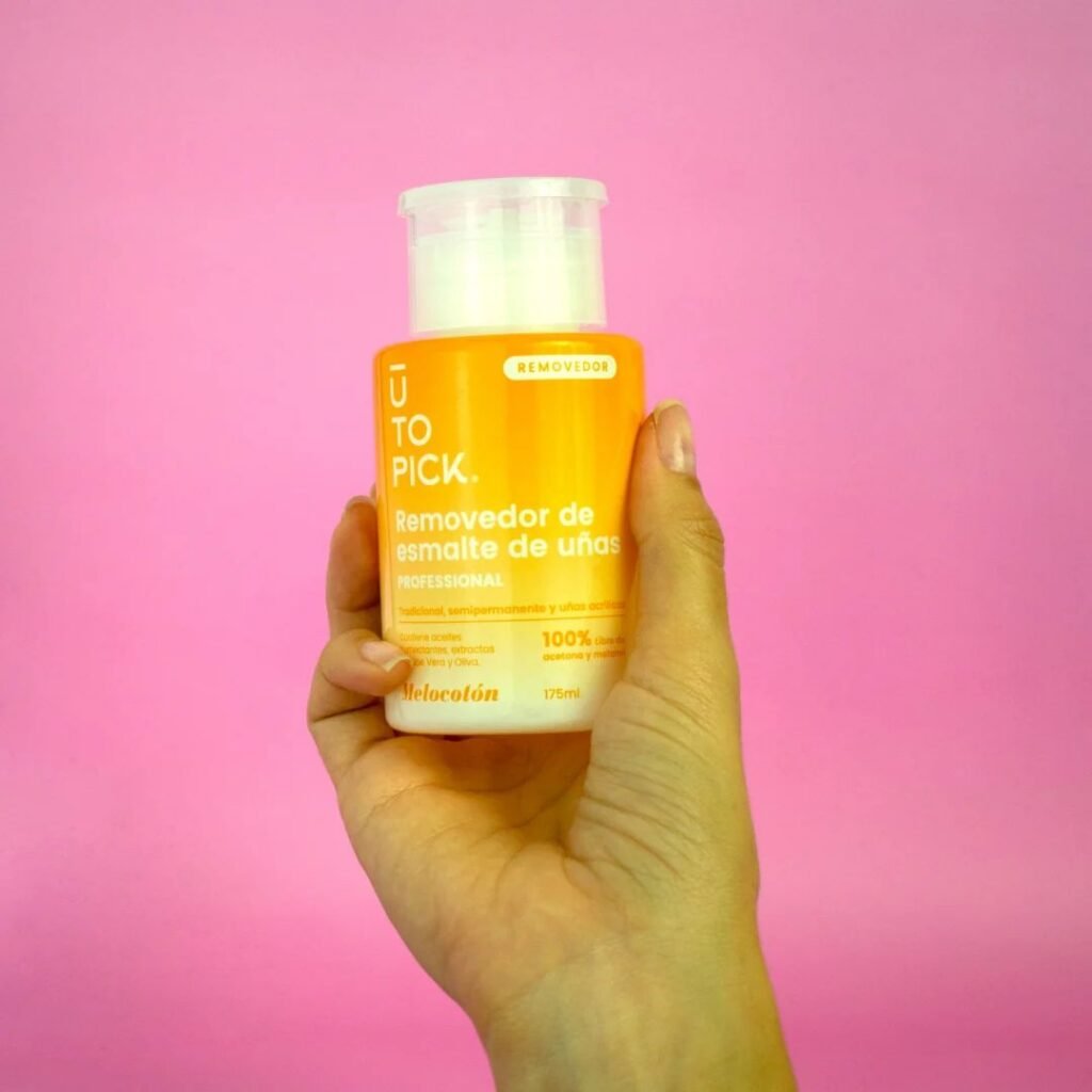 REMOVEDOR DE ESMALTE MELOCOTON 175ML UTOPICK