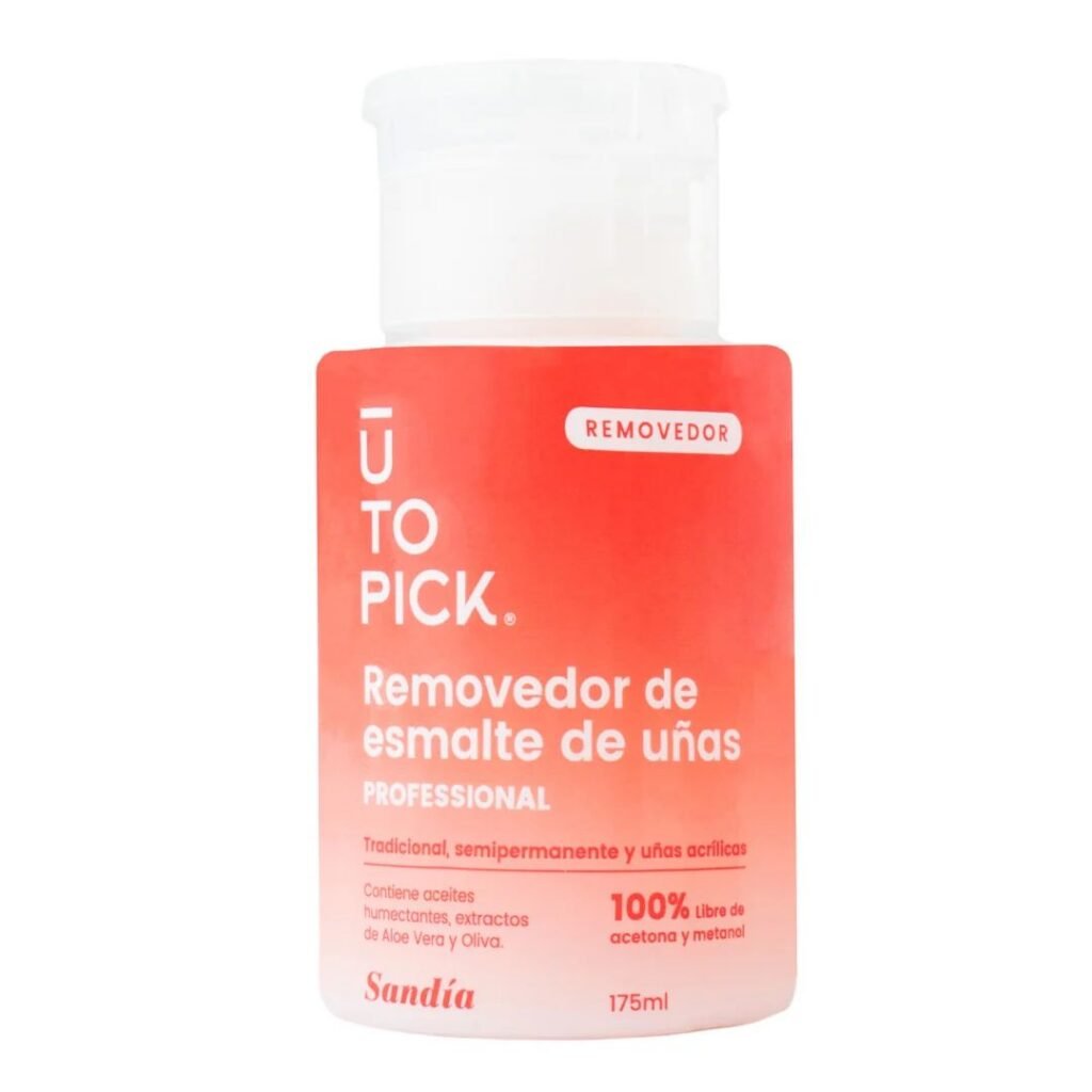REMOVEDOR DE ESMALTE SANDIA 175ML UTOPICK